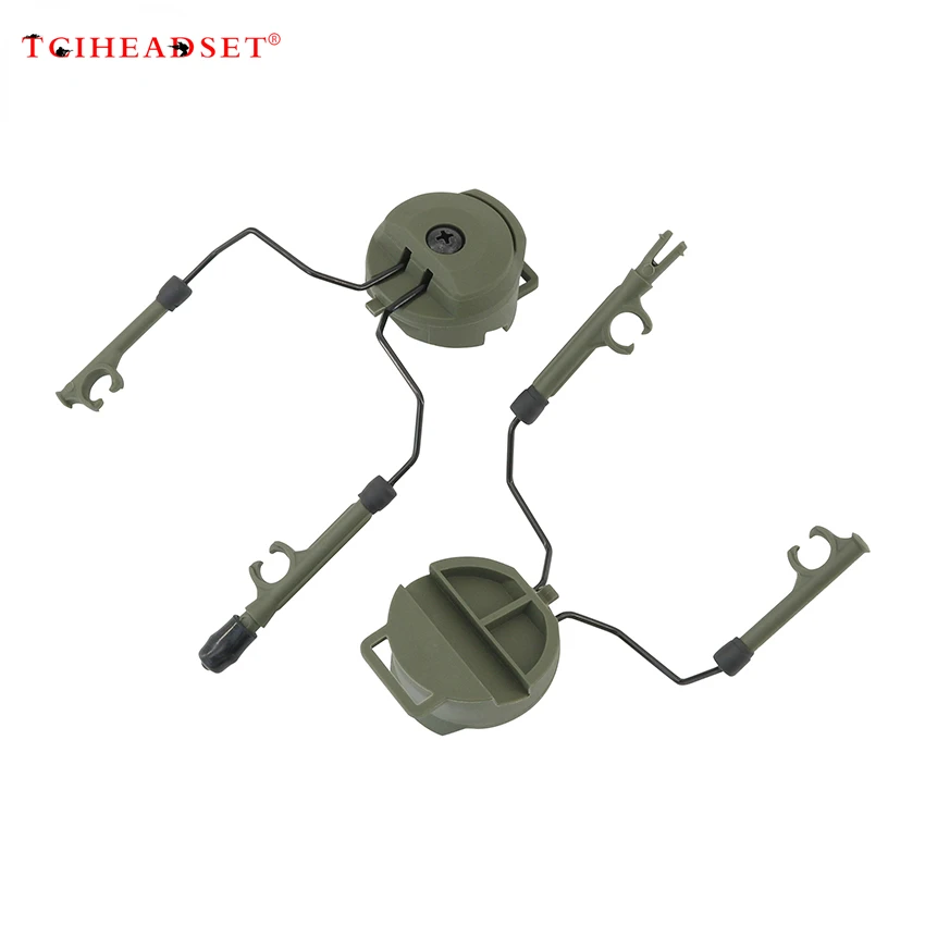 Adaptador de riel para casco táctico, montaje en riel de arco, soporte Comta para auriculares COMTA II III XPI Shooting Airsoft - imagen 4