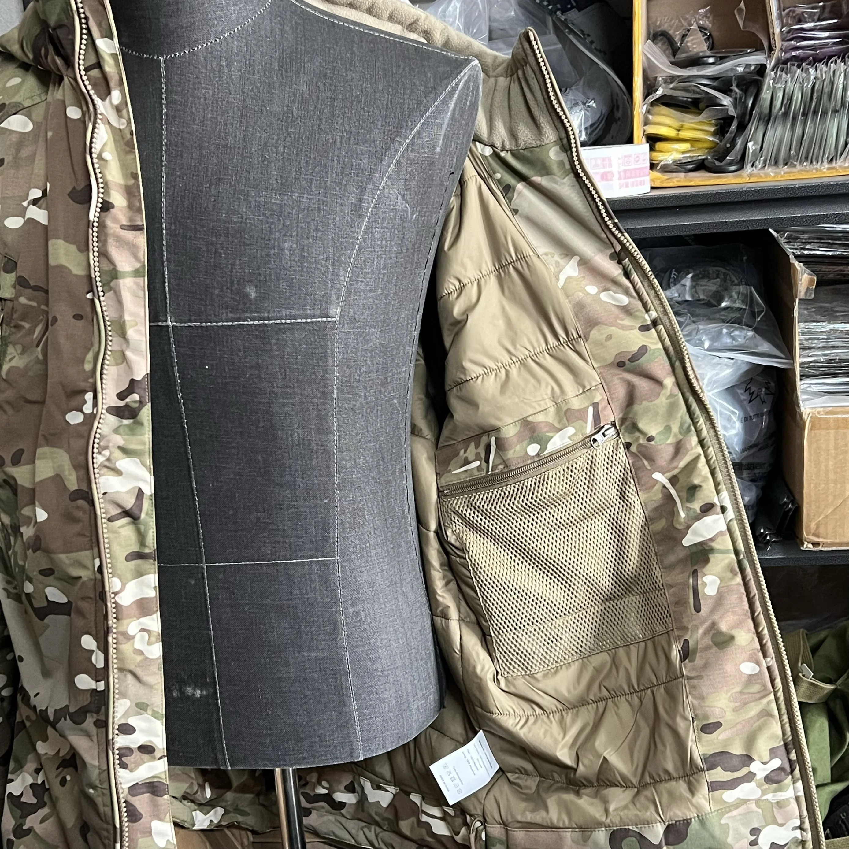 Chaqueta cálida táctica ligera de alto rendimiento para exteriores, ropa de algodón para invierno - imagen 5