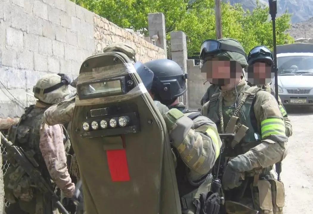 Insignia reflectante doble rusa FSB MVD identificación de amigo o enemigo insignia reflectante SSO rusa brazalete llamativo de noche - imagen 2