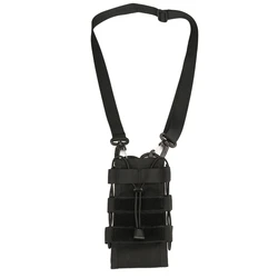 Portabotellas táctica MOLLE con correas ajustables