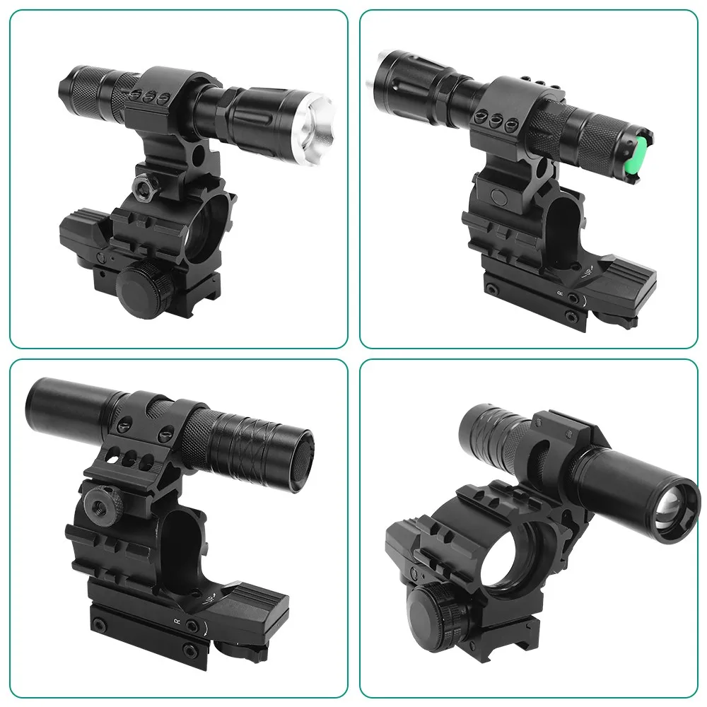 Mira óptica de punto rojo 1x33, 4 retículas, punto verde y rojo, mira réflex táctica, mira para Rifle de caza para riel de 20mm, mira para pistola Airsoft - imagen 3