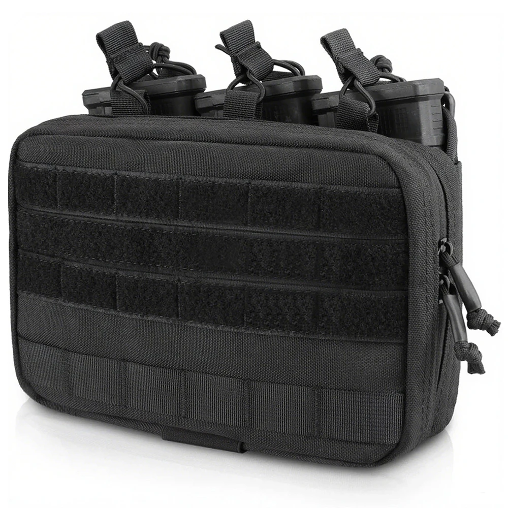 Bolsa táctica para revistas, bolsa Triple Mag, bolsa Molle Admin, bolsa para herramientas de utilidad, bolsa organizadora médica EMT, soporte Mag para M4 M16