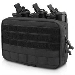 Bolsa táctica MOLLE triple portacargadores M4 M16