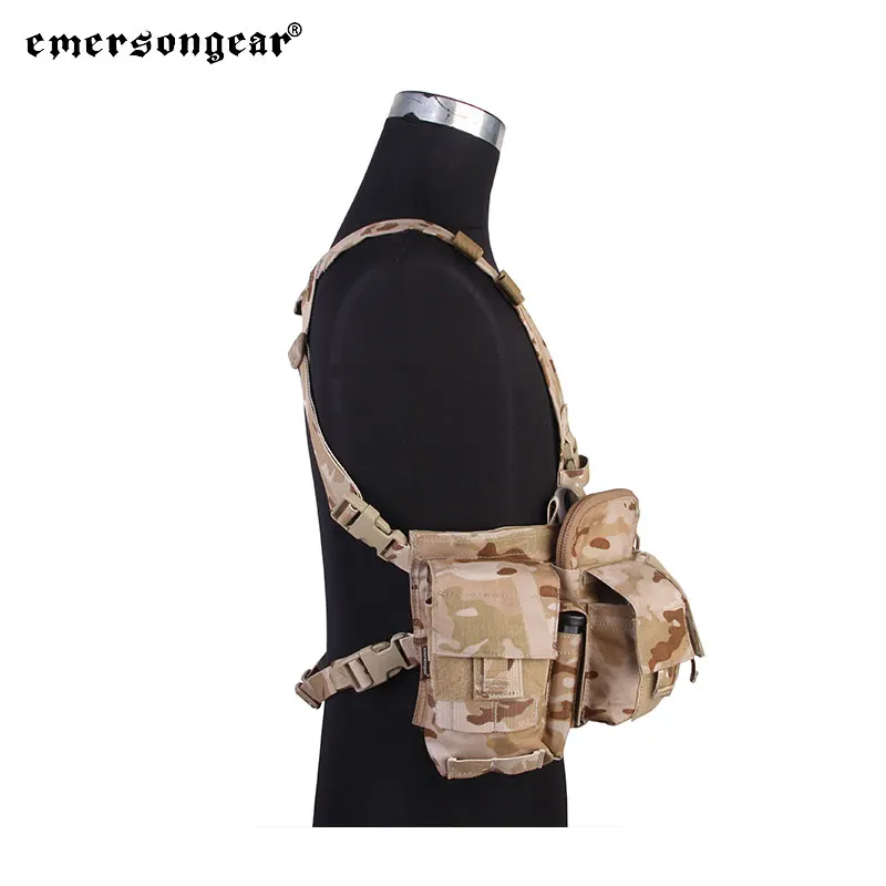 Emersongear táctico para MF UW Gen V plataforma de pecho frontal dividida desmontable W hebilla de cremallera Airsoft caza 11,11 ventas EM7451 - imagen 3