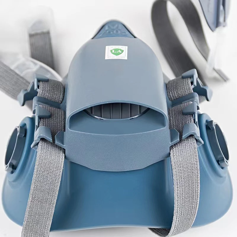 Respirador para pulverización de pintura Industrial, máscara de Gas 7 en 1/15 en 1, filtro de seguridad para trabajo, mascarilla facial antipolvo, reemplazo MMM 1/17 - imagen 2