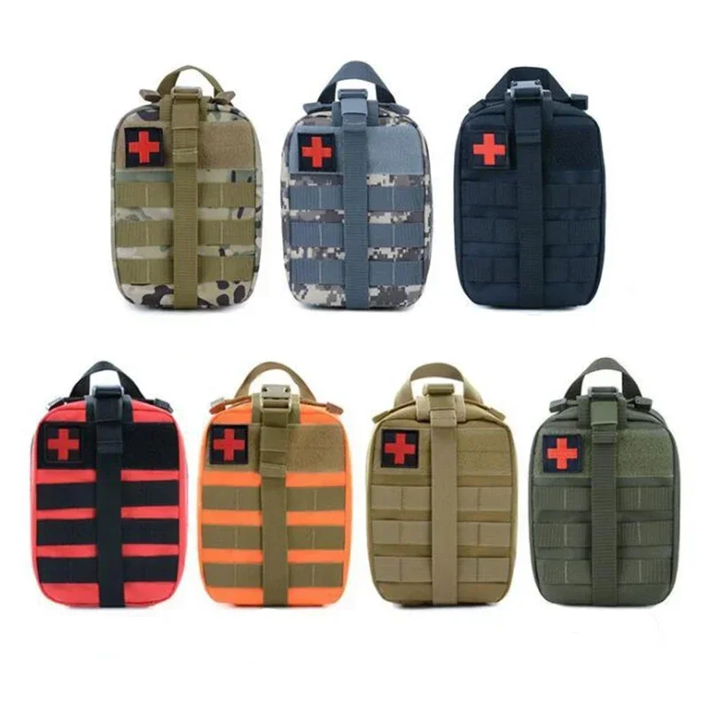 Bolsa de primeros auxilios médica Molle, bolsa de herramientas táctica EDC, deportes al aire libre, viajes, Camping, caza, EMT, supervivencia, bolsas de cintura de emergencia - imagen 3