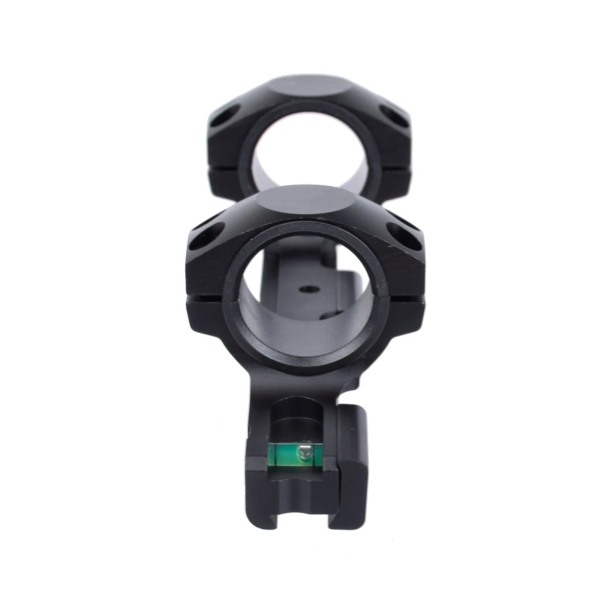 Óptica táctica de una pieza, cola de milano de 11mm, 1 ", 25,4/30mm, anillos para mira telescópica con nivel de burbuja, accesorios tácticos de caza - imagen 4