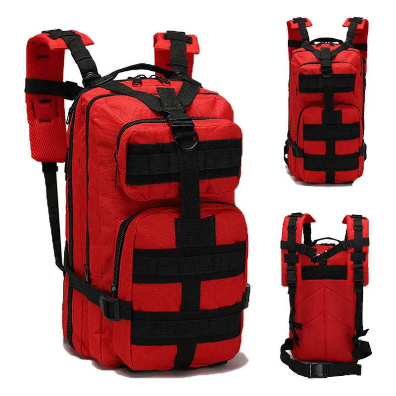 Mochila táctica de 25L para hombre, mochilas de viaje de gran capacidad, impermeables, para deportes al aire libre, bolsas de senderismo multifuncionales - imagen 2