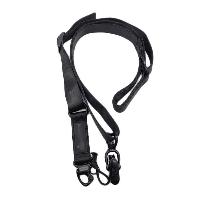 Correa de eslinga de pistola ajustable de doble punto, juego de montaje de eslingas de Rifle multimisión, adecuado para MS2 Ruger AR15 M4 M16 HK416, 1 ud. - imagen 3