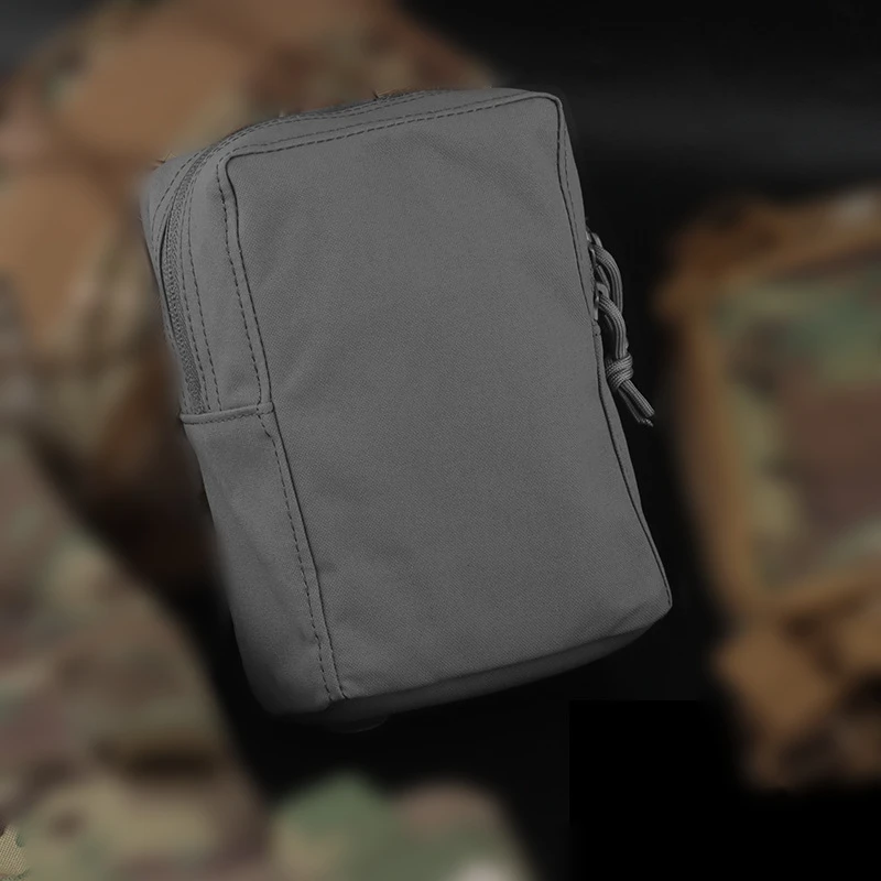 MOLLE Bolsa vertical de gran capacidad para almacenamiento de artículos diversos con cremallera GP liviana - imagen 4
