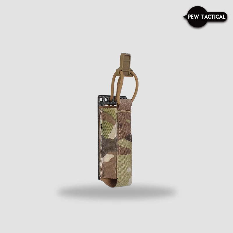Pew táctico Molle Ferro estilo pistola 9mm Mag bolsa doble elástico Airsoft Accesorios - imagen 2