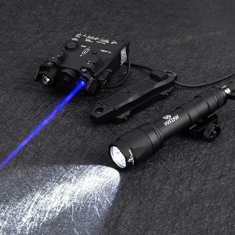 Wadsn Metal DBAL A2 láser con linterna táctica M300 Mini luz de explorador M600 linterna doble presión interruptor doble 2,5 SF enchufe - imagen 5