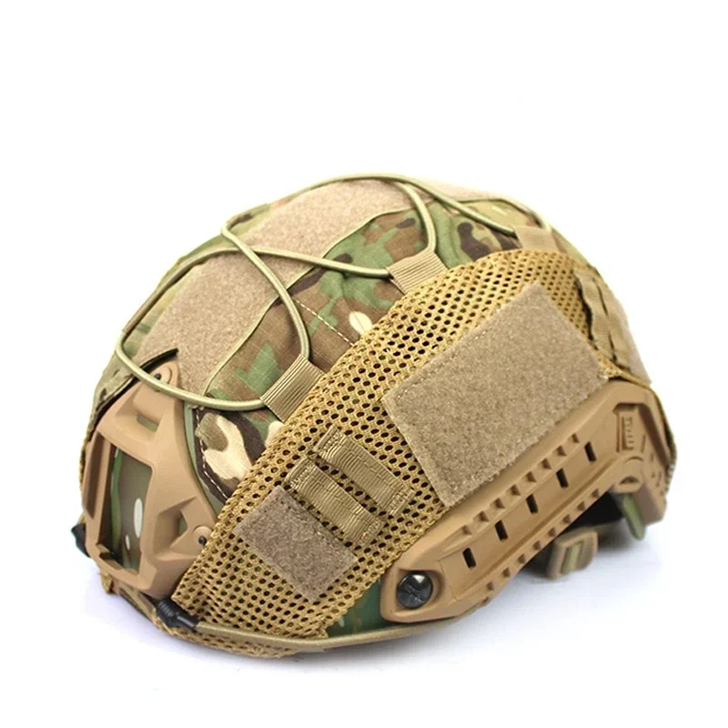 Cubierta rápida para casco, accesorios de caza Airsoft, tela para casco de batalla de guerra CS para casco táctico Ops-Core FAST PJ BJ MH - imagen 3