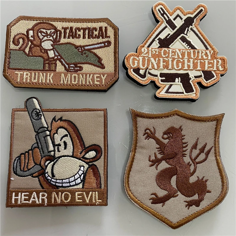 Parche bordado táctico morale personalizado – para coser o pegar - imagen 4