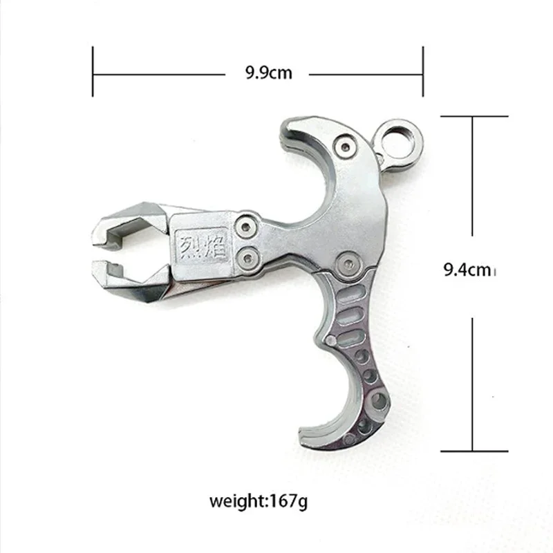 Esparcidor de dardos de pescado, Clip de bola de acero, asistente de dardos, protector de dedo, transmisor, tiro, herramientas de llave de pesca - imagen 4