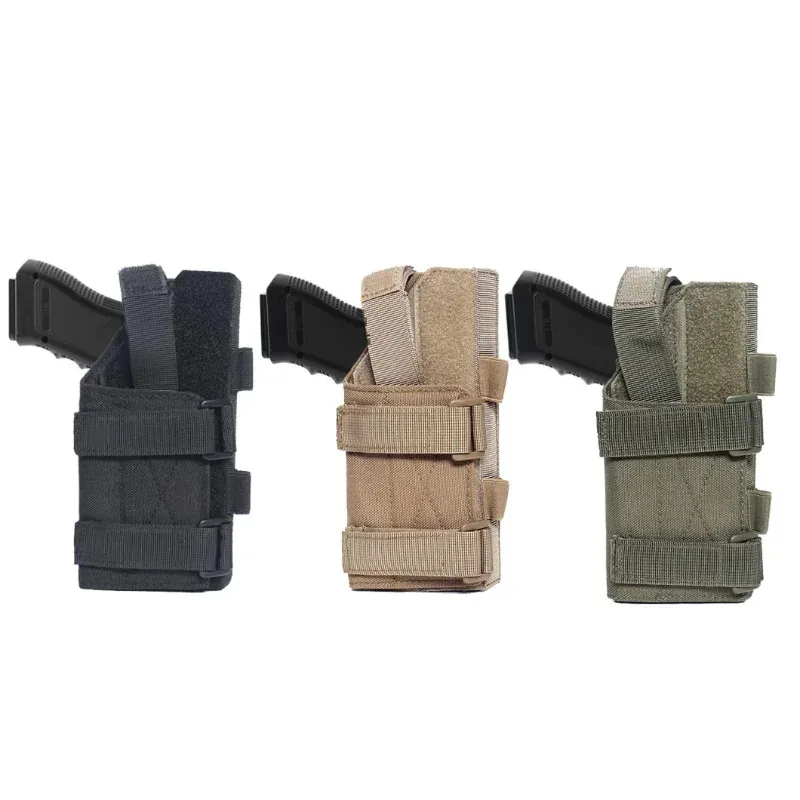 Funda para pistola táctica, funda para pistola con cinturón Molle para tiradores diestros M9 1911 Glock 17 19 22 23 31 32 34 35