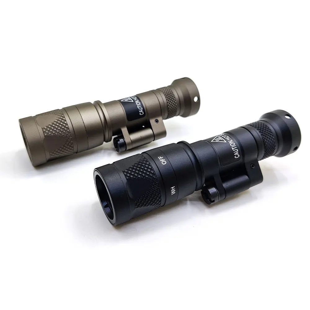 SOTAC GEAR-linterna táctica M340V, compatible con riel de 20mm, luz estroboscópica de explorador para caza, LED con interruptor de presión remoto - imagen 3