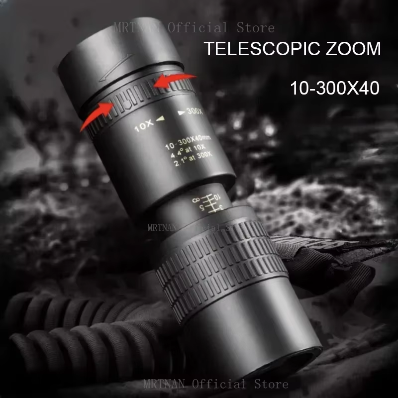 Prismáticos militares HD de largo alcance, zoom variable metálicos - imagen 3