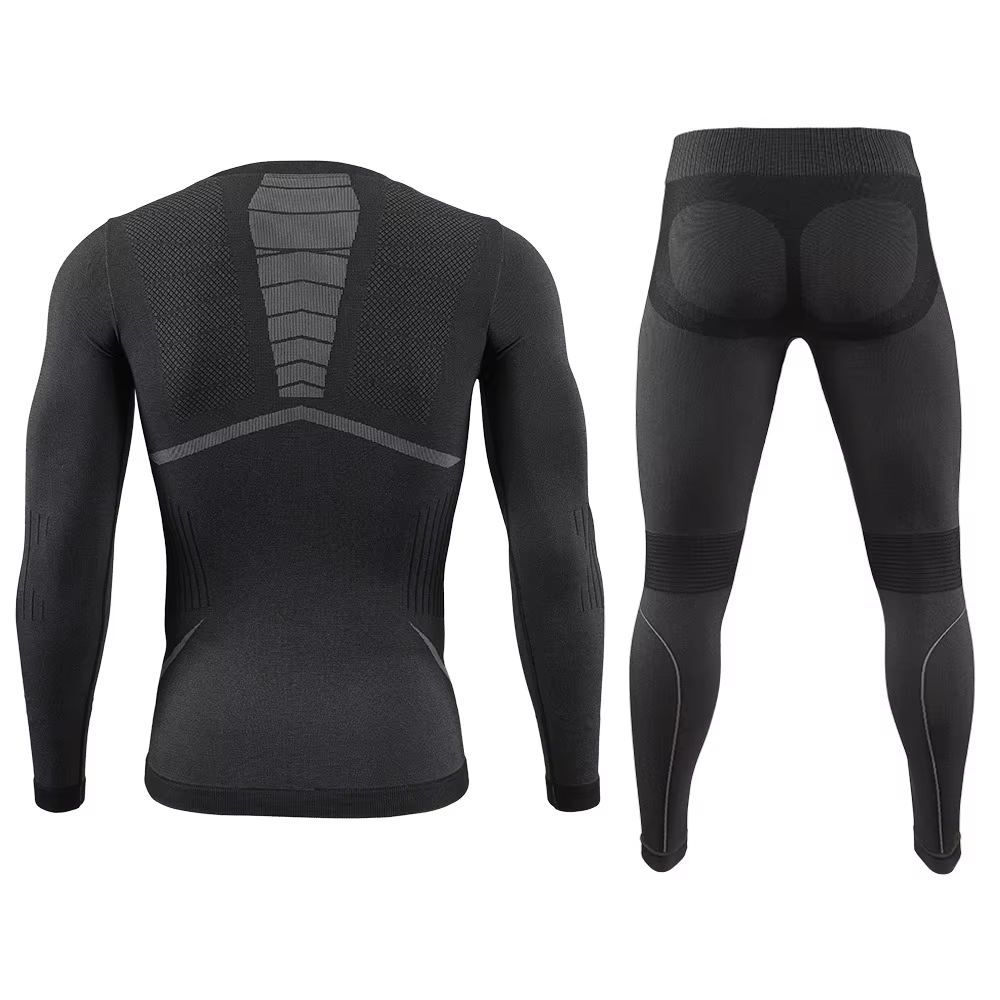 Ropa interior térmica sin costuras ajustada transpirable para esquí - imagen 2