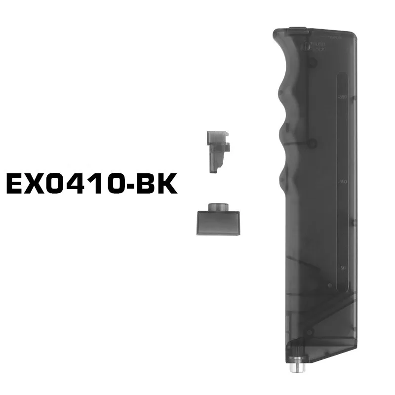 Cargador BB rápido (300 rondas), equipado con dos adaptadores, color transparente, juegos tácticos - imagen 5