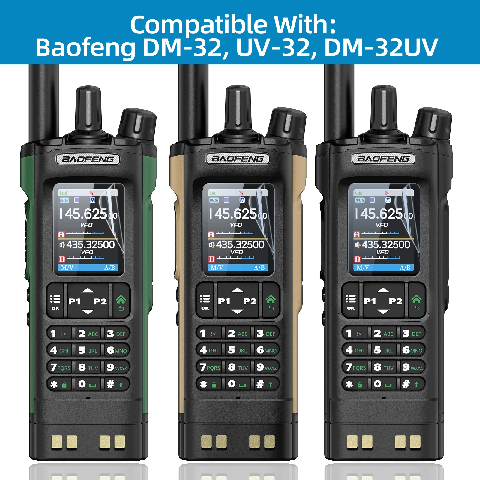 Protector de pantalla Baofeng UV-32 antihuellas autorreparable - imagen 4