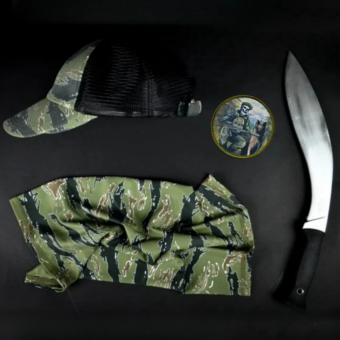 Parche táctico de "servicio de bordes", insignia de moral, brazalete militar de soldado y perro de patrulla, parches de bucle de gancho, pegatina impresa para mochila - imagen 5