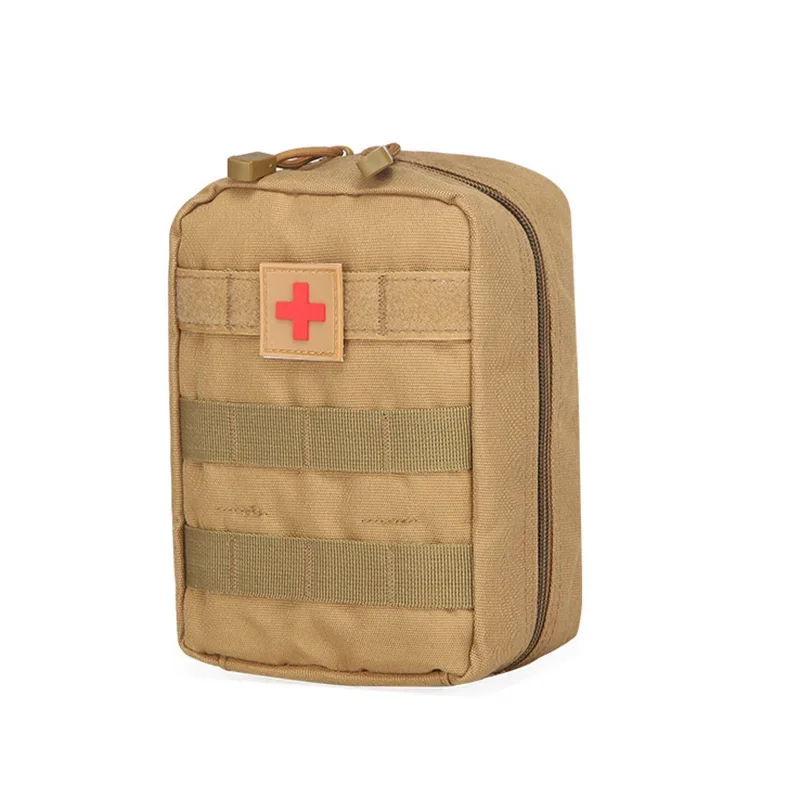 Bolsa de primeros auxilios táctica Molle, bolsa de cintura de supervivencia, bolsa médica de emergencia EDC de nailon EMT para caza, paquete multifuncional para exteriores - imagen 5