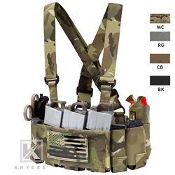 KRYDEX Chaleco Táctico Bajo Perfil – Compatible con Placas 5.56 y 9mm