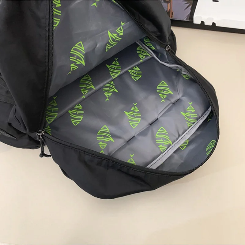 Bolso de nailon con bolsillo para hombre, ropa de calle, deporte al aire libre, senderismo, ciclismo, mochila grande para acampar, escalar, senderismo, fin de semana, universidad - imagen 5