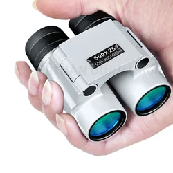 Telescopio de alta potencia HD de bajo nivel de luz, binoculares potentes de largo alcance, Mini Monocular portátil profesional, 50000M