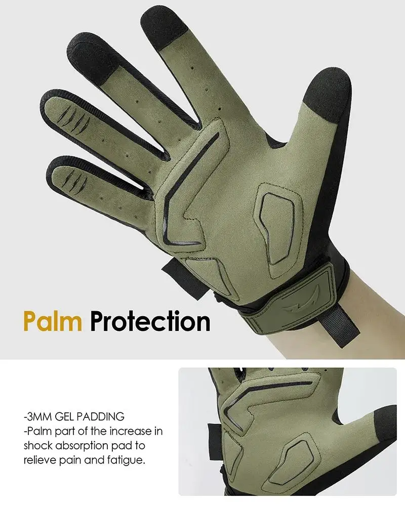 ONETIGRIS guantes tácticos guantes de tiro con pantalla táctil guantes de Paintball Airsoft guantes de motocicleta para hombres senderismo caza lucha - imagen 5