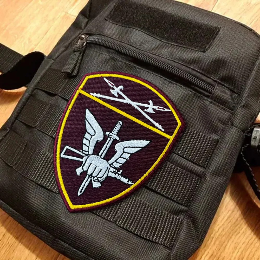 Parche de Velcros Meme, gancho de moral táctico, cierre bordado, pegatina del ejército militar, insignia para mochila - imagen 5