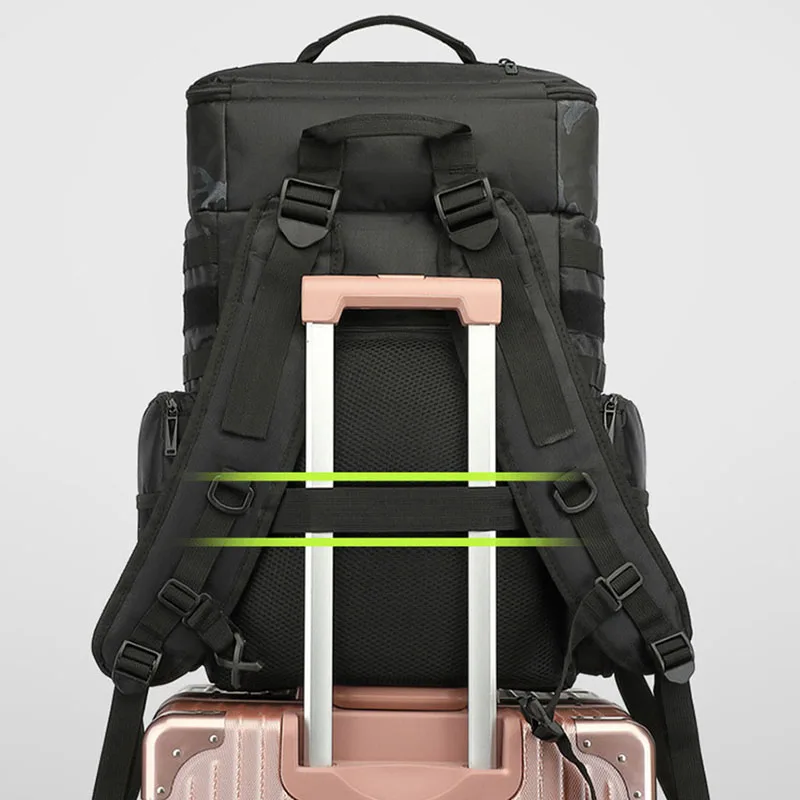 Mochila de gimnasio para Dron UAV, cámara de fotografía de gran capacidad, bolsa deportiva para exteriores, mochila portátil para equipaje para ordenador portátil de negocios en seco y húmedo - imagen 5