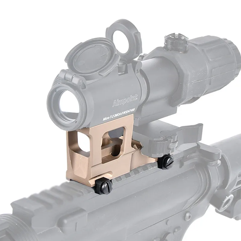 Base táctica GBRS Hydra 558 556 para NGAL PEQ15 RMR, accesorio de puntería holográfica de punto rojo, Riel de 20mm, Metal CNC - imagen 3