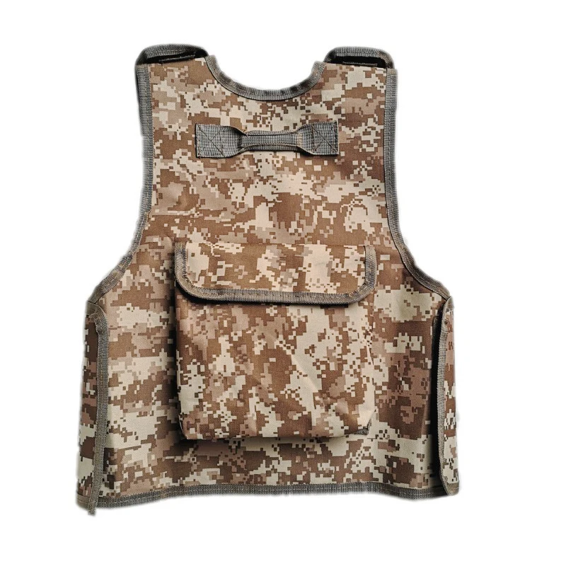 Chaleco de entrenamiento de combate para niños, chaleco CS para exteriores, uniforme de camuflaje de Paintball Airsoft, chaleco táctico, equipo de protección de tiro - imagen 5