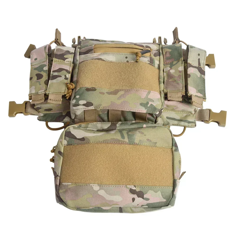 Chaleco Táctico SINAIRSOFT D3, Arnés CRM H, Inserto para Cargador M4 5.56, Integrable, Accesorios de Caza - imagen 5