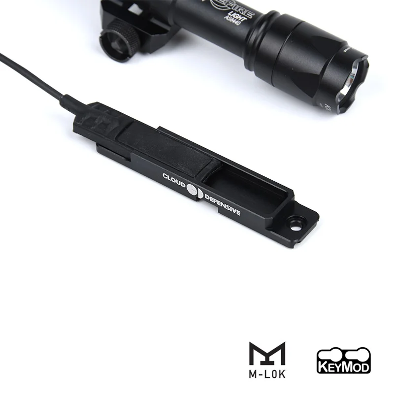 Linterna táctica con interruptor de presión, sistema LCS, ranura para cola de rata, nube, LOGO Surefire M300, M600, DBAL-A2, m-lok, keymod, Picatinny - imagen 4