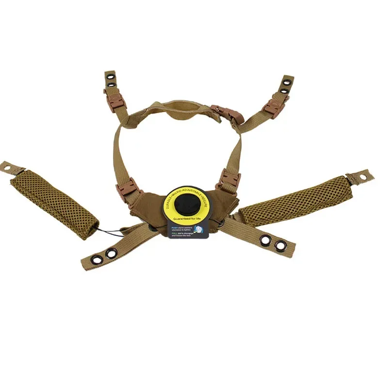 Sistema de suspensión de casco Wendy, hebilla de casco táctico ajustable, accesorio de casco FAST MICH - imagen 5