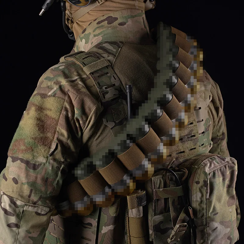 Equipo de expansión táctica para exteriores, correa de hombro funcional redonda 16, hebilla portátil, accesorios de vestir para películas y televisión - imagen 3