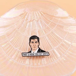 Pin Esmaltado con Frase de la Película 'That's How You Get Ants', Broche Humorístico para Mochila, Sombrero, Solapa, Joyería, Regalo para Fans de la Cine