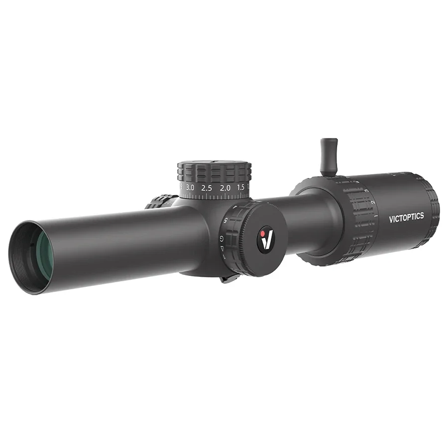Victoptics 1-10 X24 SFP Tactical Riflescope Spotting Scope for Rifle Hunting Optical Collimator Gun Sight Red Green Light - imagen 4