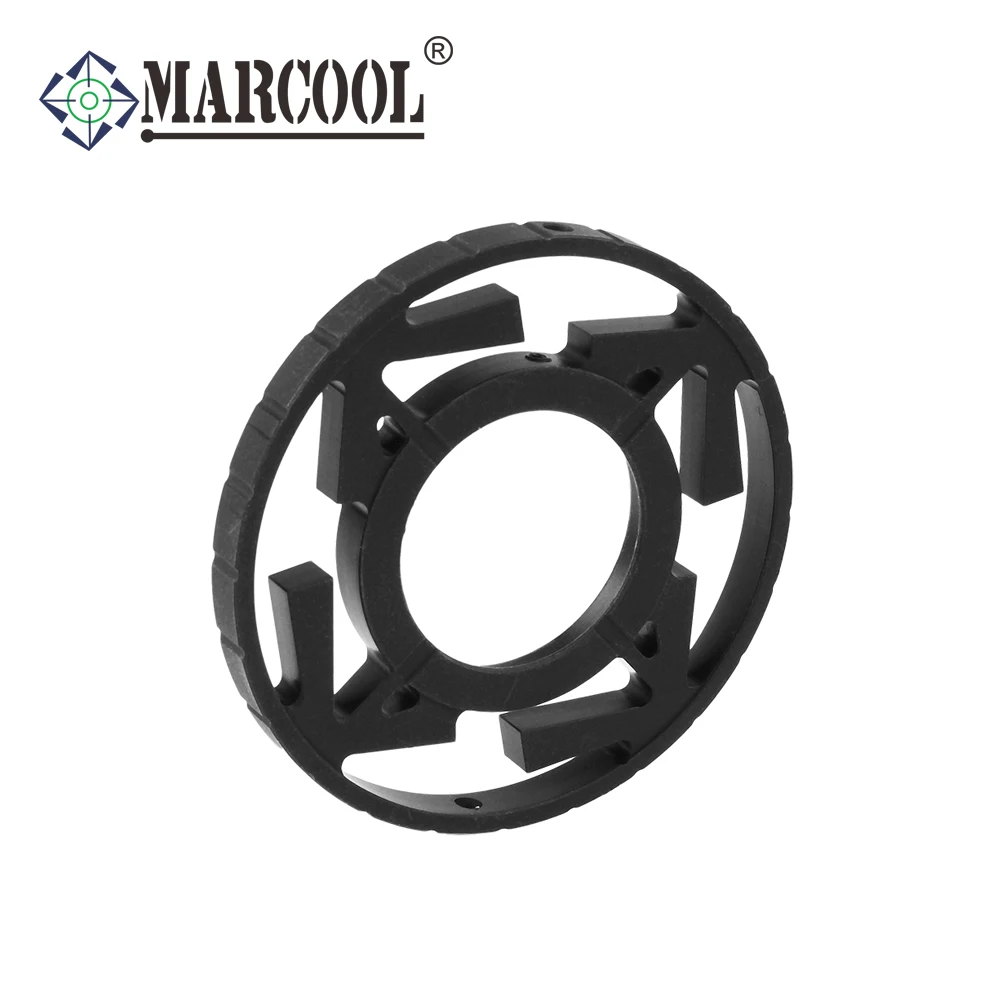 Marcool-mira para Airsoft con rueda lateral grande, accesorios para pistolas de aire de caza tácticas, mira óptica, mira para Rifle