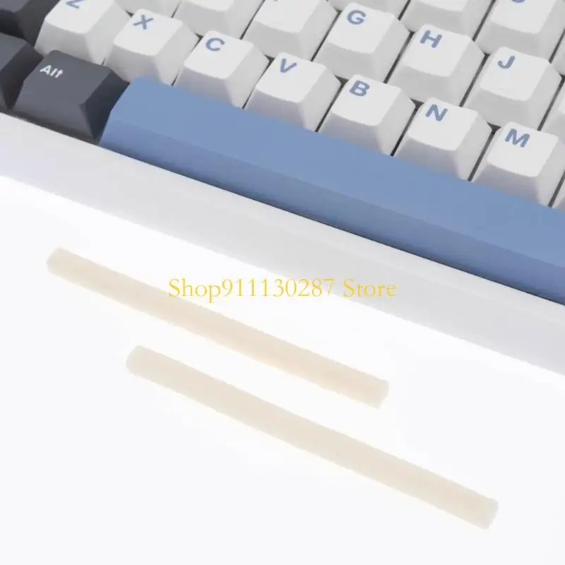 Tiras protectoras contra polvo J1HC, fácil instalación para teclados mecánicos, placa barra espaciadora para hogar, - imagen 4