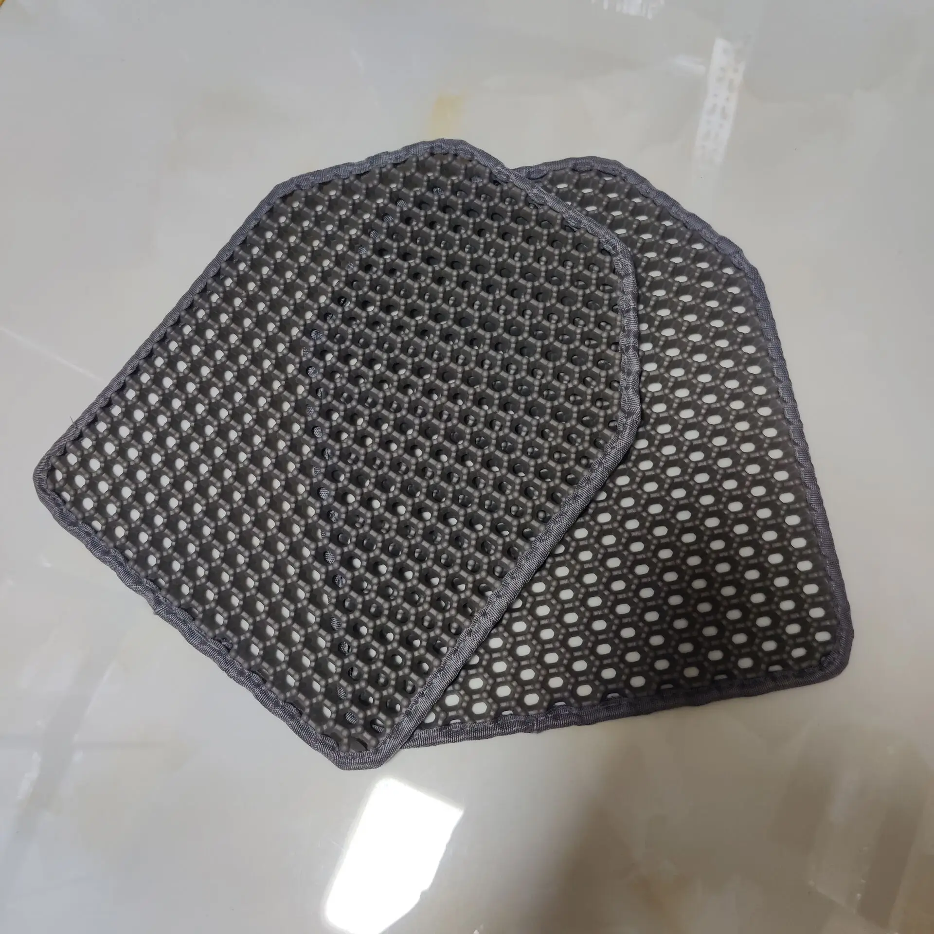 1 par de acolchado transpirable 3D no inflable, almohadilla de enfriamiento acolchada y transpirable para chalecos de juego de Paintball táctico, mochilas - imagen 2