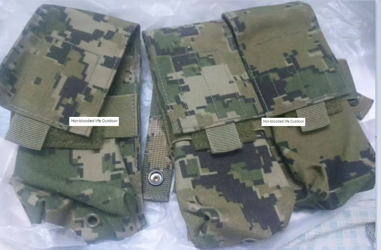 Bolsa porta-cargadores MOLLE triple táctica individual para M4 5,56