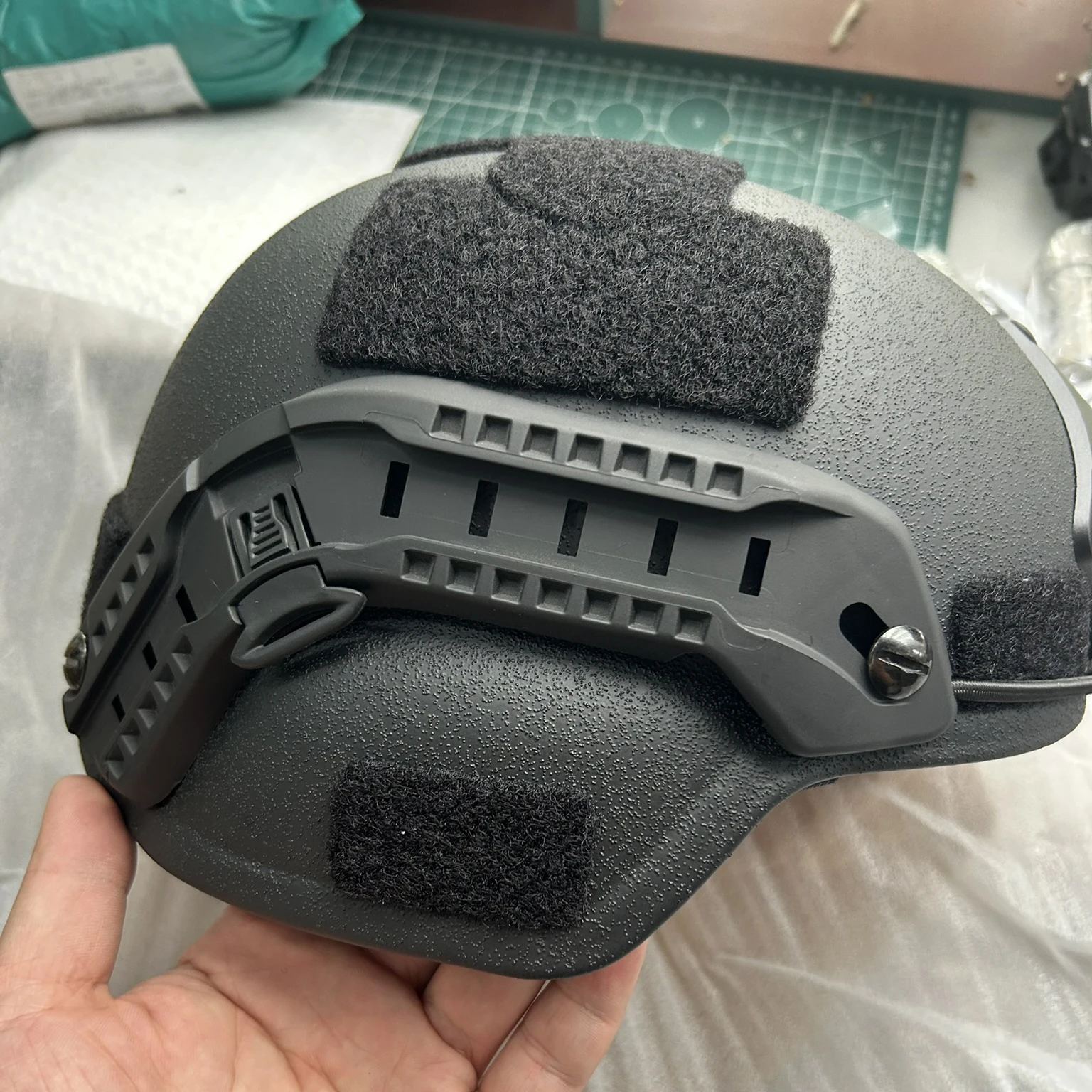 Casco balístico ACH MICH2000 UHMW-PE con sistema de suspensión Wendy - Certificado nivel NIJ IIIA - imagen 3