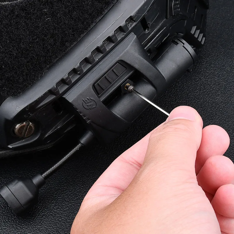 Luz táctica militar rápida para casco, lámpara LED de señal de seguridad de supervivencia al aire libre, iluminador IR rojo, verde y blanco, MPLS 4 GEN2 - imagen 5