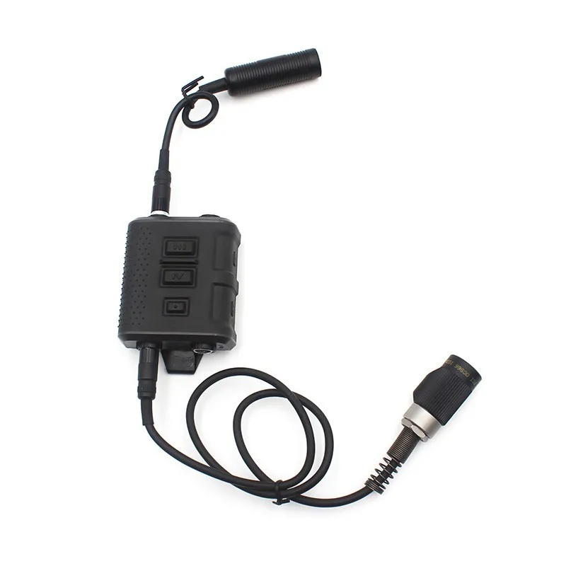 Conector receptor y transmisor táctico PTT V60 para auriculares AMP Comtac3, Cable adaptador de 6 pines, juego KN6 a U174/U - imagen 3