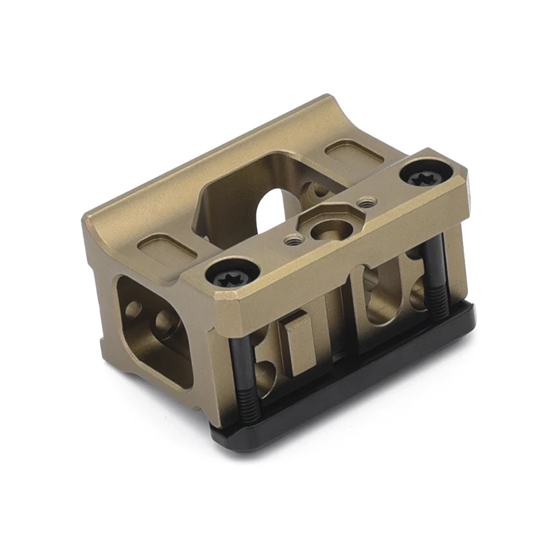 Accesorios tácticos rápidos, mira de punto rojo para caza y Airsoft, Línea Central óptica de 2,26" - imagen 3