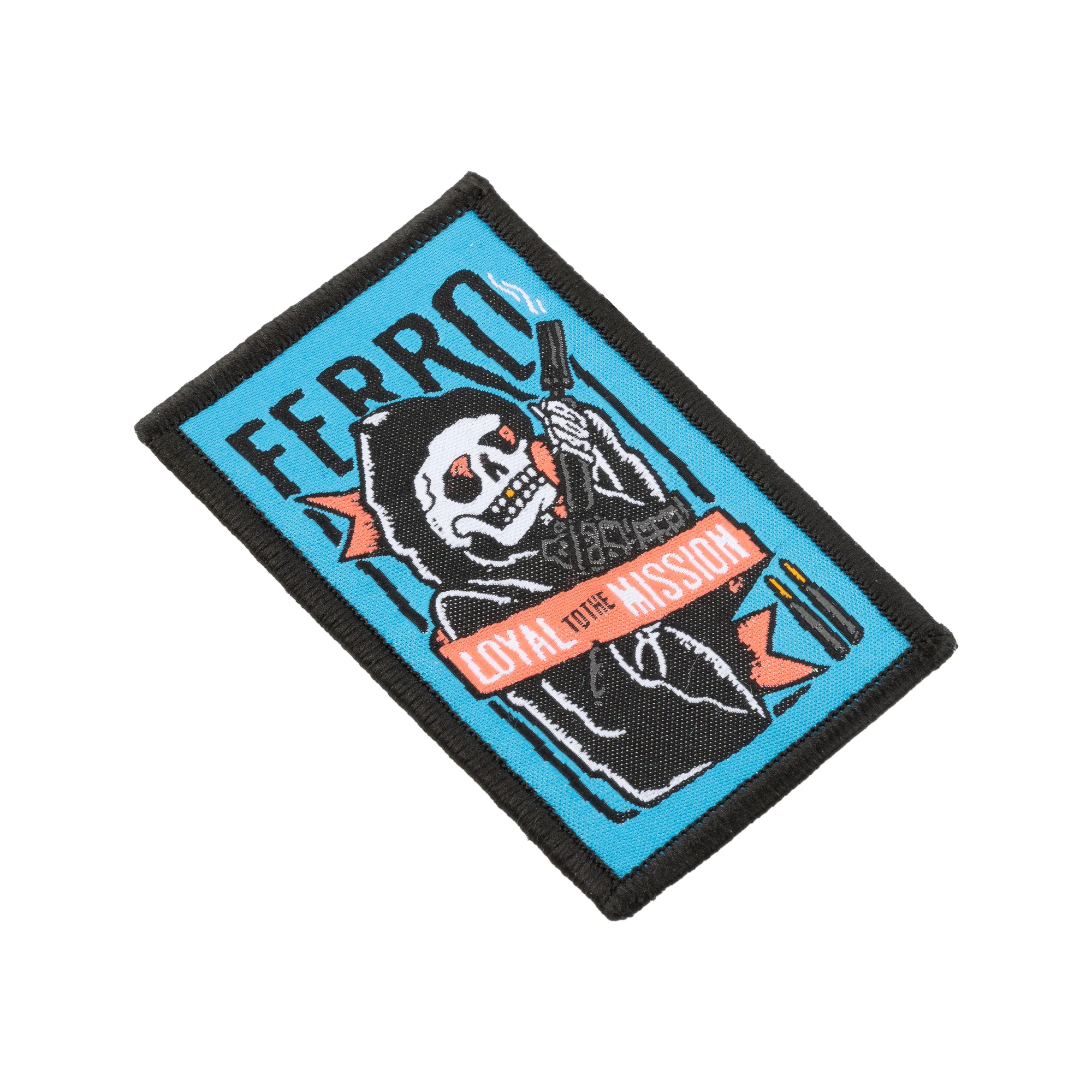 FERRO Loyal Reaper Mission parche de gancho y bucle, brazalete, insignia de moral, mochila, pegatinas tácticas, accesorios de Faraón - imagen 5